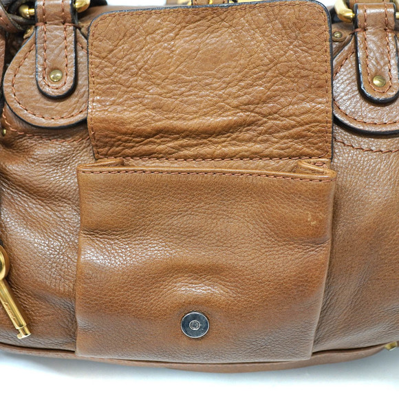 Chloe Paddington Key Bag Brown - Picture 15 of 16